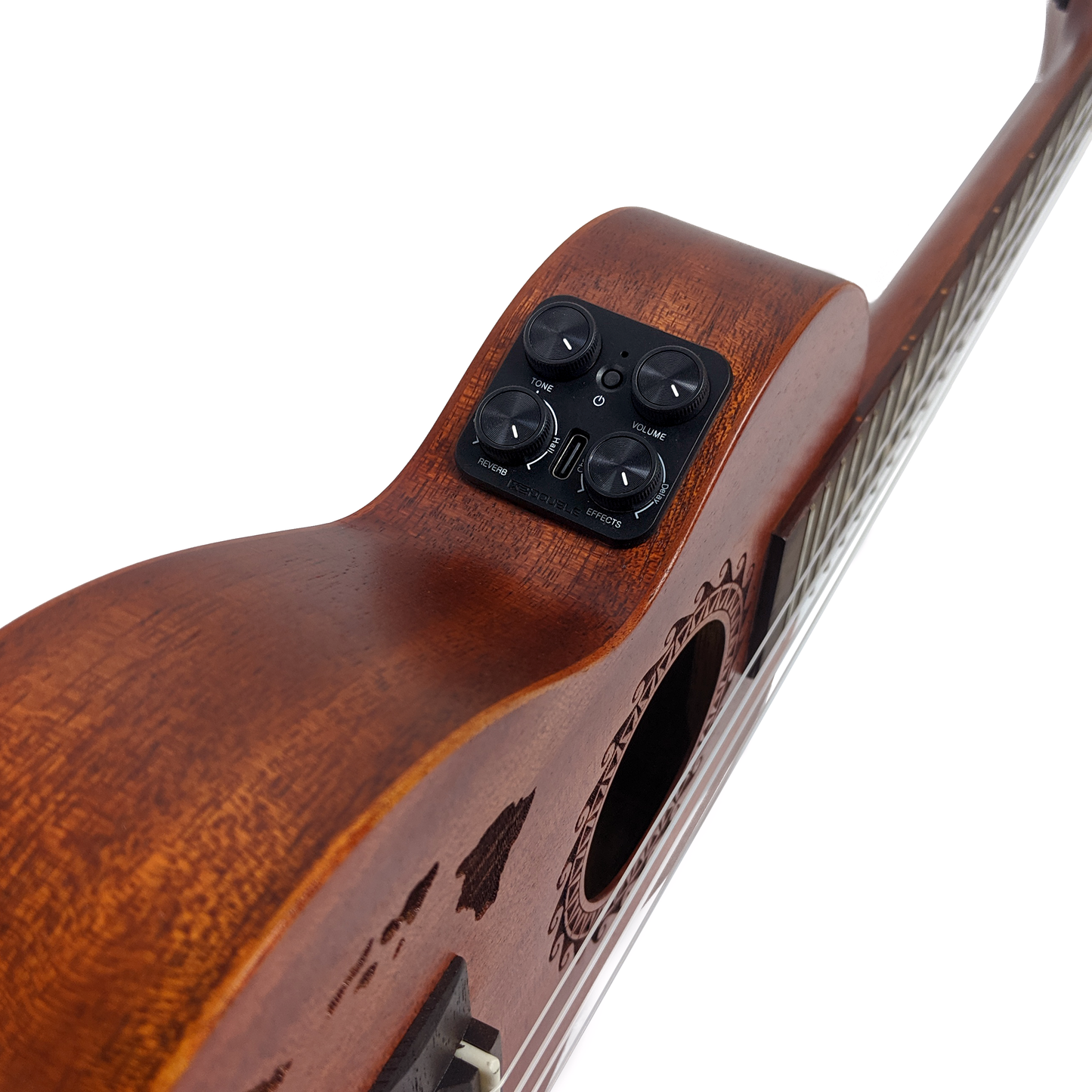 Kalena Hawaiian Islands Edition Tenor FX Ukulele Thinline