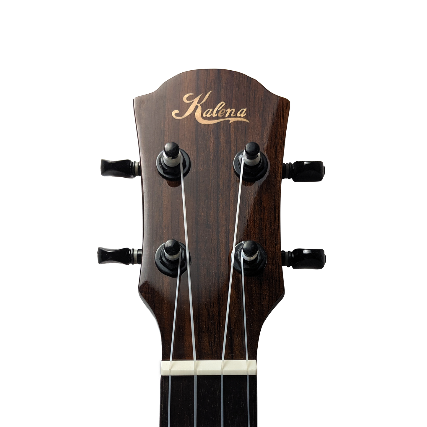 Kalena Solid Mahogany Top Tenor Ukulele Hawaiian Islands Abalone Inlay Complete Set