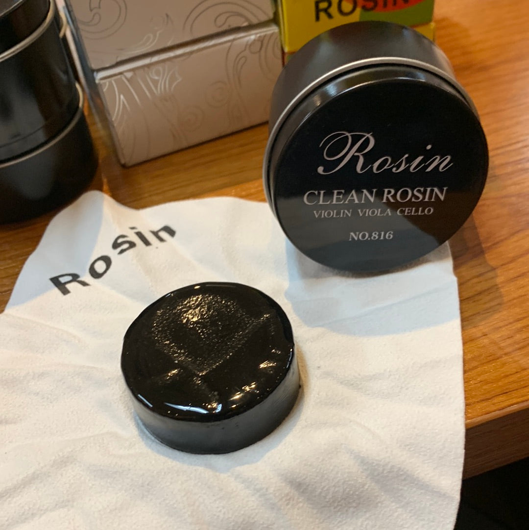 Clean Rosin for Cello, Violin and Viola, black Rosin for Bows