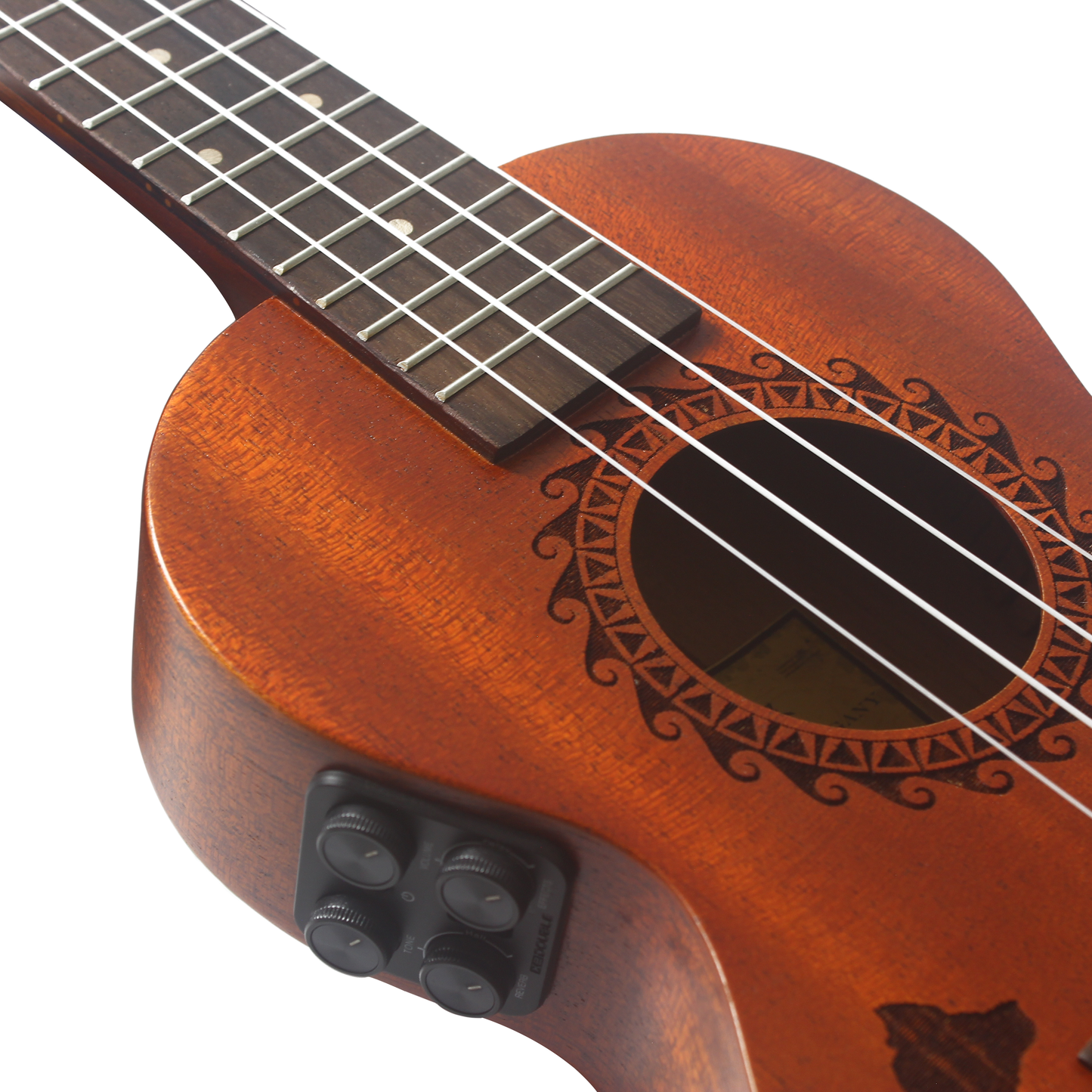 Kalena Hawaiian Islands Edition Tenor FX Ukulele Thinline