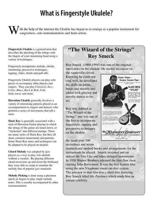 Kev's QuickStart for Fingerstyle Ukulele 1 – Revised Edition For Soprano, Concert or Tenor Ukuleles in Standard C Tuning (High G)