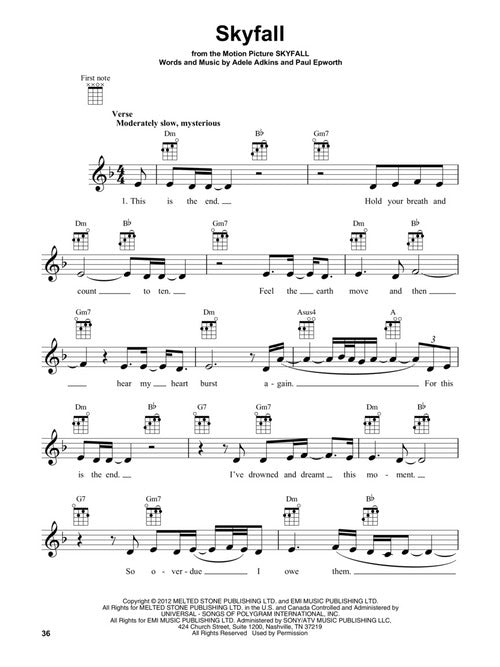 Adele for Ukulele - Kalena