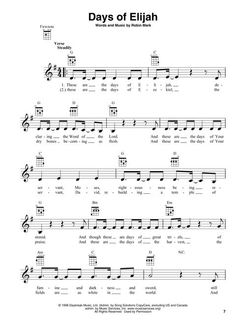 Worship Favorites for Ukulele 25 Songs to Strum & Sing