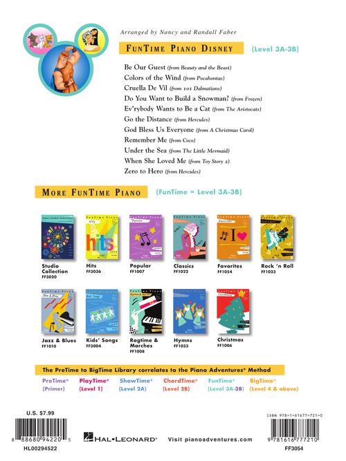 FunTime® Piano Disney Level 3A-3B