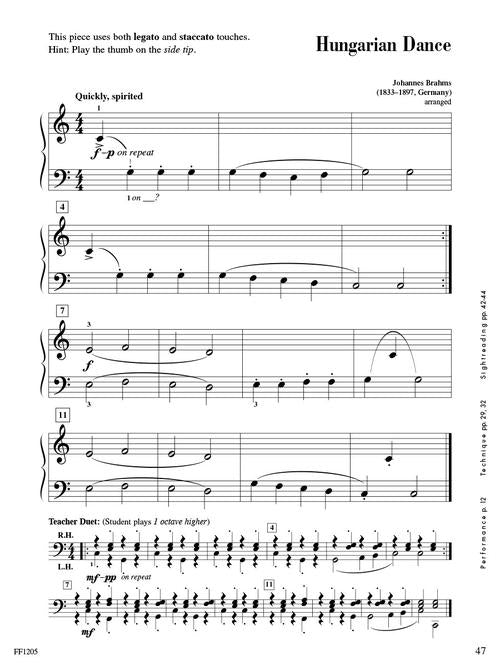 Accelerated Piano Adventures for the Older Beginner Lesson Book 1 - Kalena