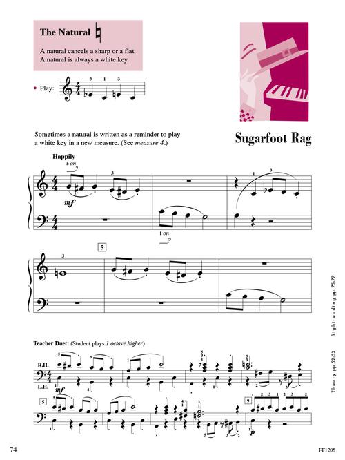 Accelerated Piano Adventures for the Older Beginner Lesson Book 1 - Kalena