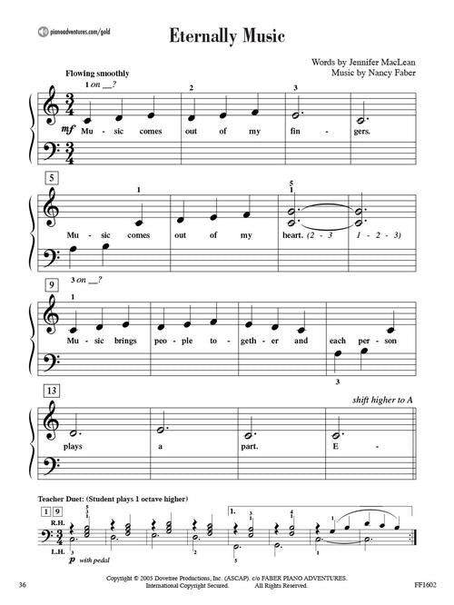 Primer Level – Gold Star Performance Piano Adventures®