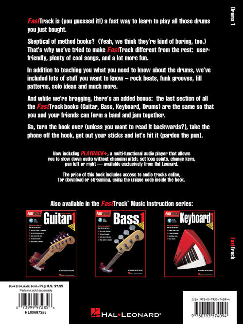 FastTrack Drums Method – Book 1 - Kalena