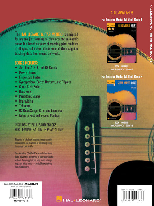 Hal Leonard Guitar Method Book 2 – Second Edition Book/Online Audio