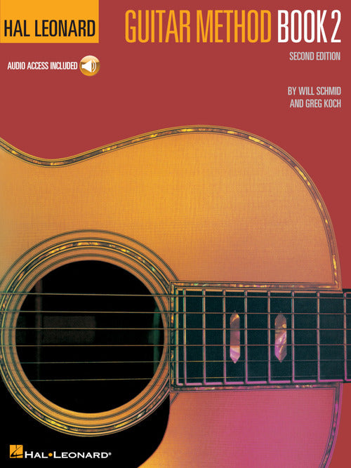 Hal Leonard Guitar Method Book 2 – Second Edition Book/Online Audio