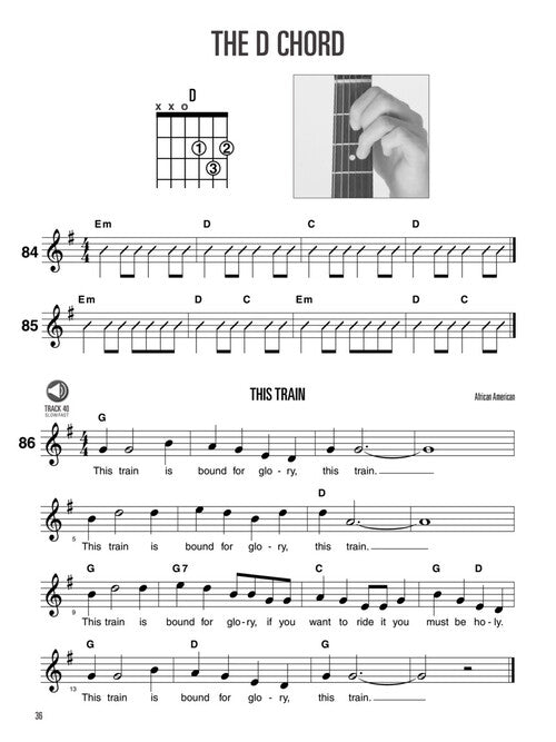 Hal Leonard Guitar Method Book 1 – Second Edition Book/Online Audio Pack