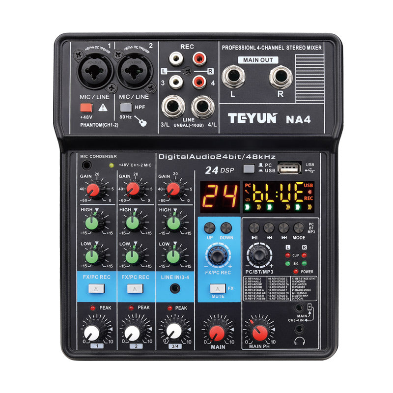 PROFESSINAL NA4 SOUND RECORDING STUDIO MIXER