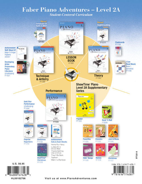 Level 2A – Sightreading Book Piano Adventures®
