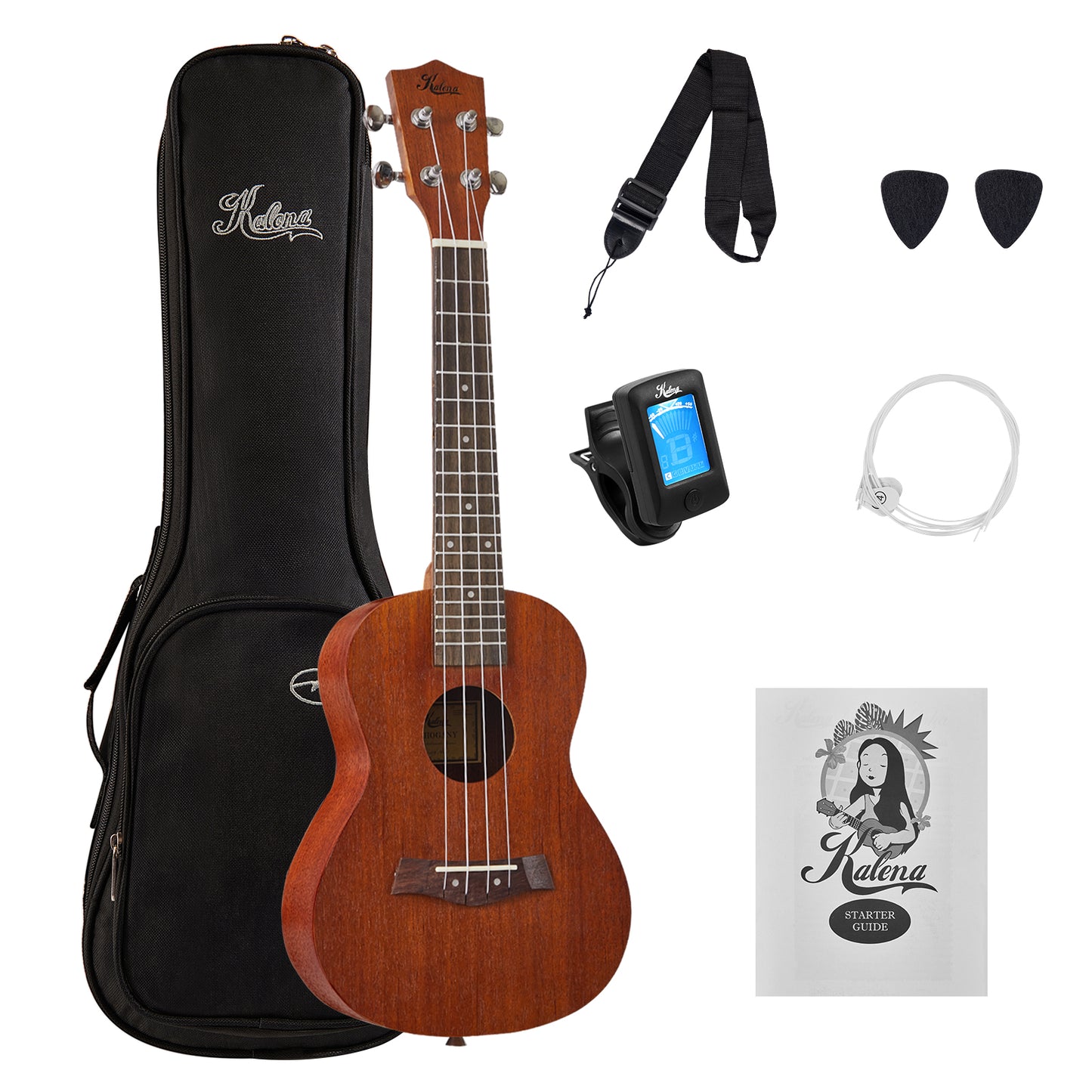 Kalena LM series Concert Ukulele Mahogany