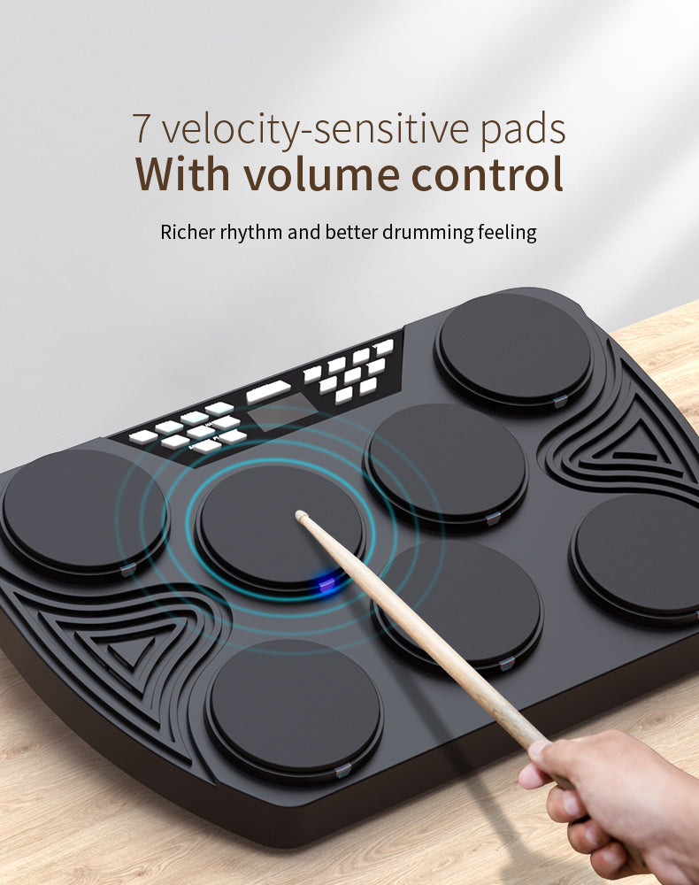 Touch velocity drum pads K-ED01