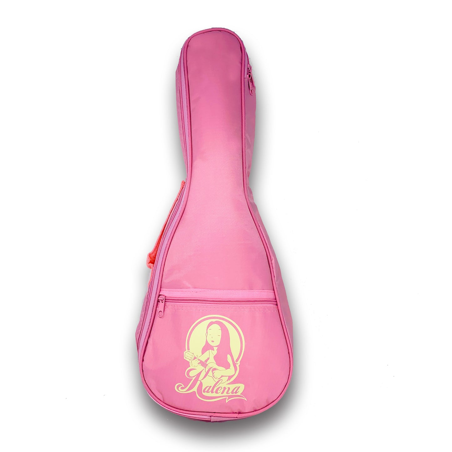 Kalena 5mm Ukulele Gig bag with flat pocket - Kalena Instruments / Pink