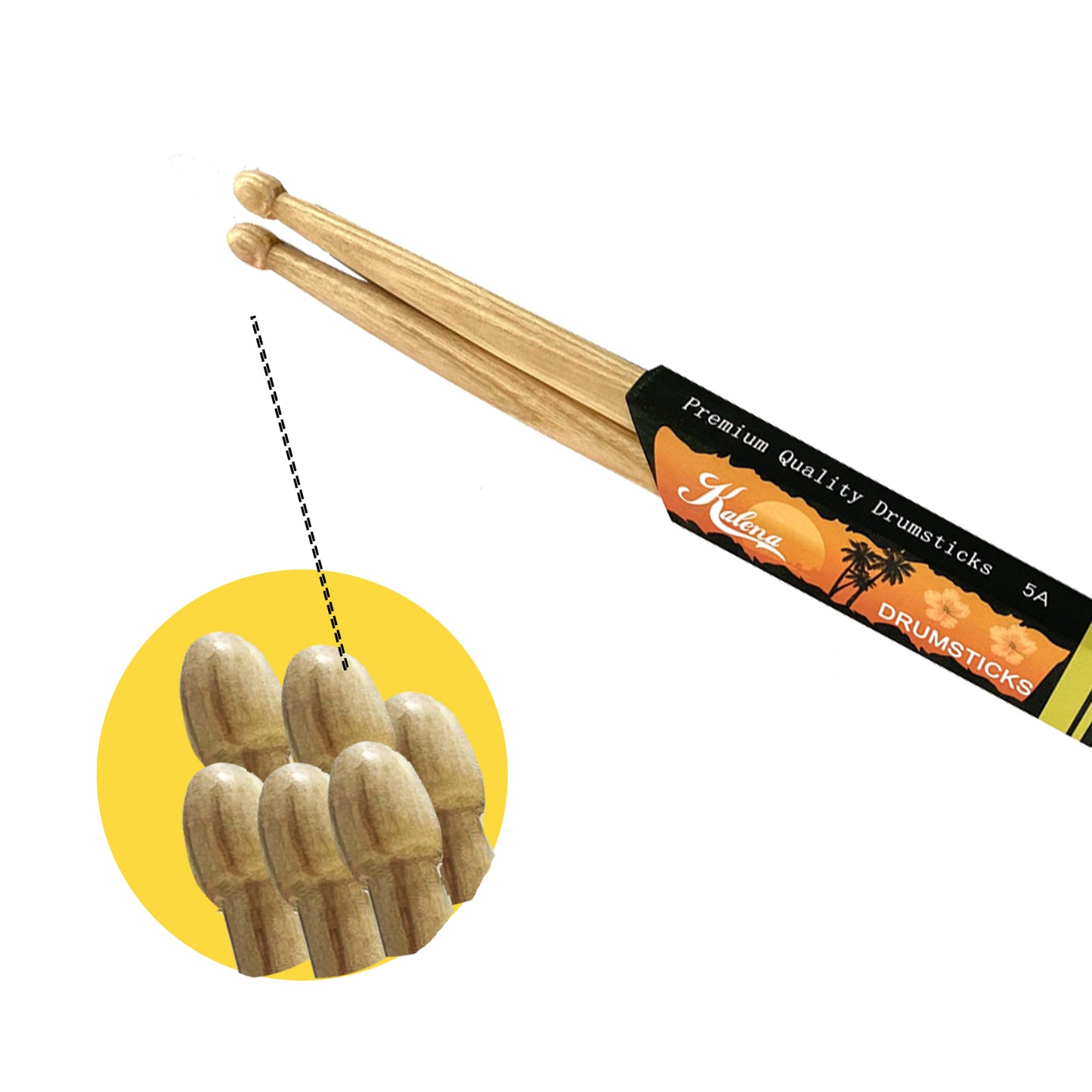Kalena Classic Premium Walnut Drumsticks
