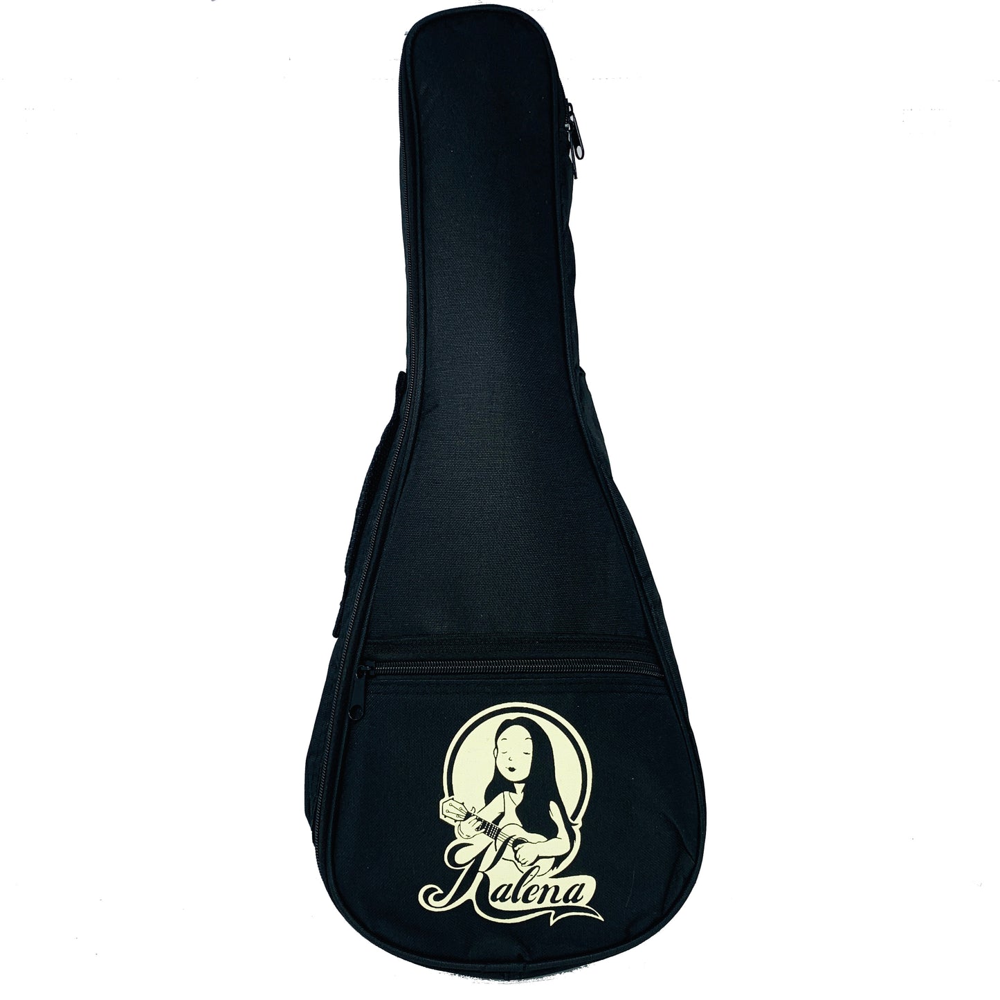 Kalena 5mm Ukulele Gig bag with flat pocket - Kalena Instruments / Black