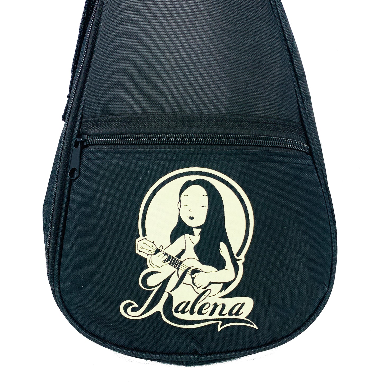 Kalena 5mm Ukulele Gig bag with flat pocket - Kalena Instruments / Black