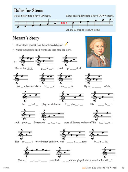 Level 1 – Theory Book – 2nd Edition Piano Adventures®