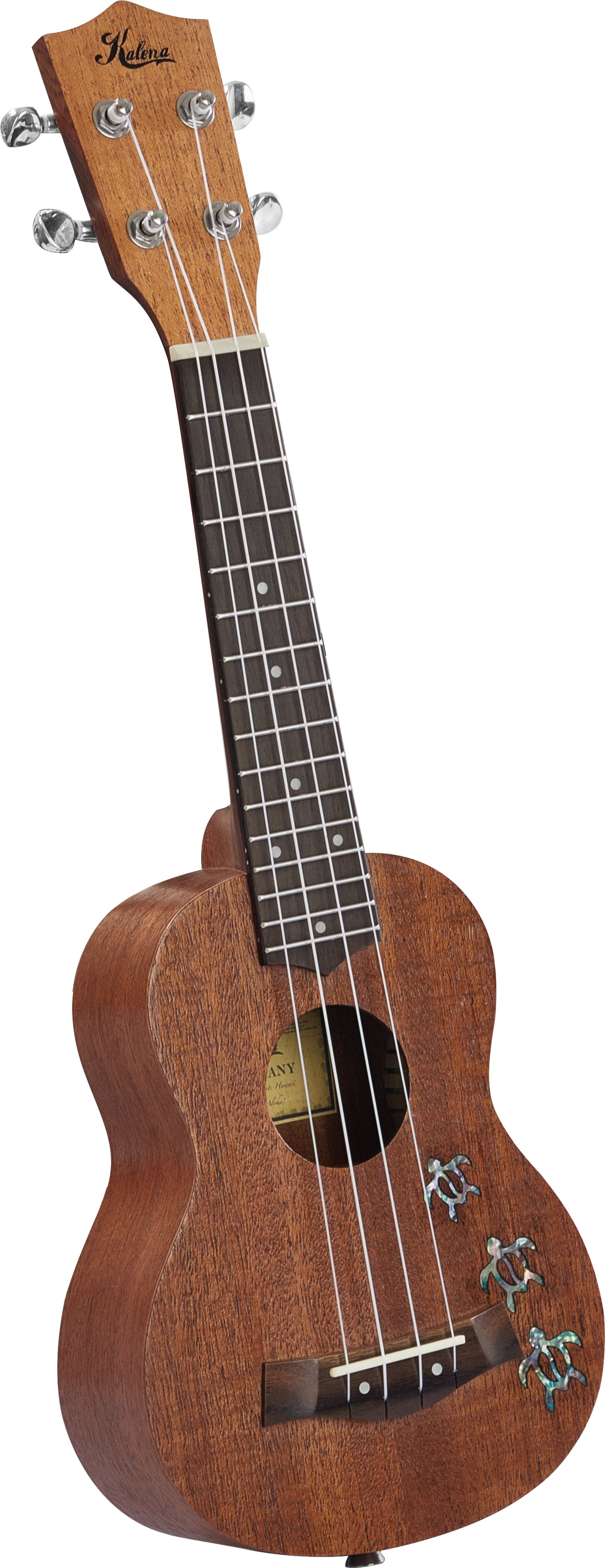 Kalena LM series Soprano Mahogany Ukulele Turtle inlay Traditional Complete Set