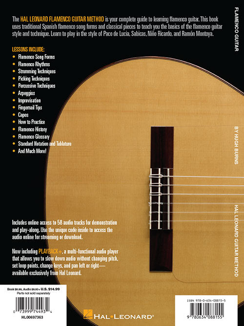Hal Leonard Flamenco Guitar Method Learn to Play Flamenco Guitar with Step-by-Step Lessons and Authentic Pieces to Study and Play
