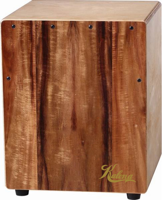 KALENA KCM63 ACACIA KOA CAJON KID SIZE with case