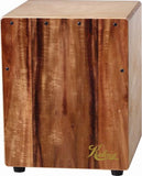 KALENA KCM63 ACACIA KOA CAJON KID SIZE with case