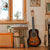 Kalena Sunburst T6 Solid mahogany Top Classical Guitar 36 inch Mini Complete Set