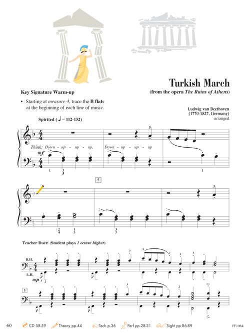 Level 2B – Lesson Book – 2nd Edition Piano Adventures®