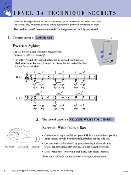 Level 3A – Technique & Artistry Book – 2nd Edition Piano Adventures®