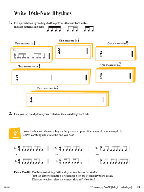 Level 3B – Theory Book – 2nd Edition Piano Adventures®