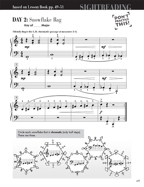 Level 3A – Sightreading Book Piano Adventures®