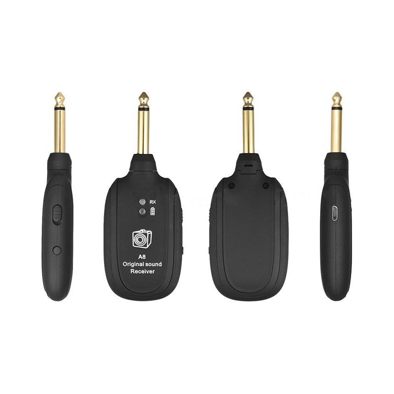 UHF A8 wireless guitar system Transmitter and receiver