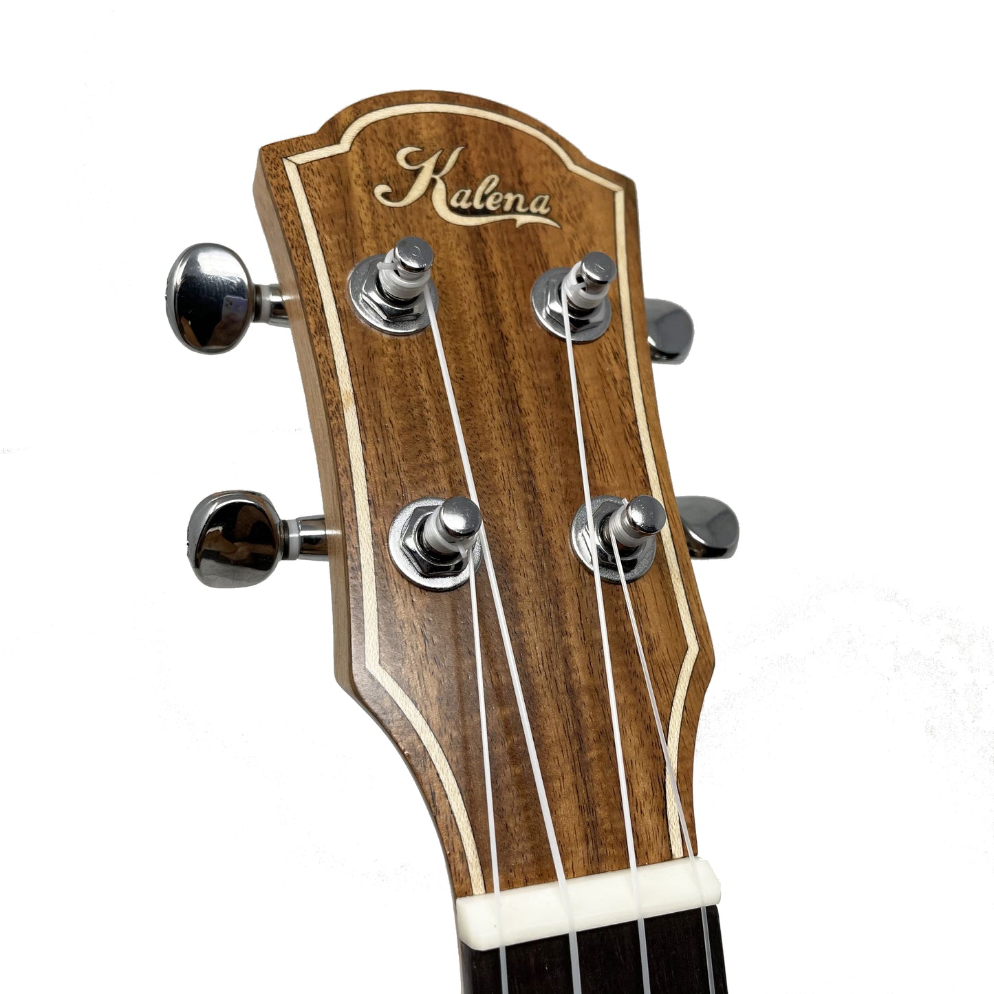 Kalena LA-RB24 Concert Acacia Ukulele with Maple Rope Binding Complete Set