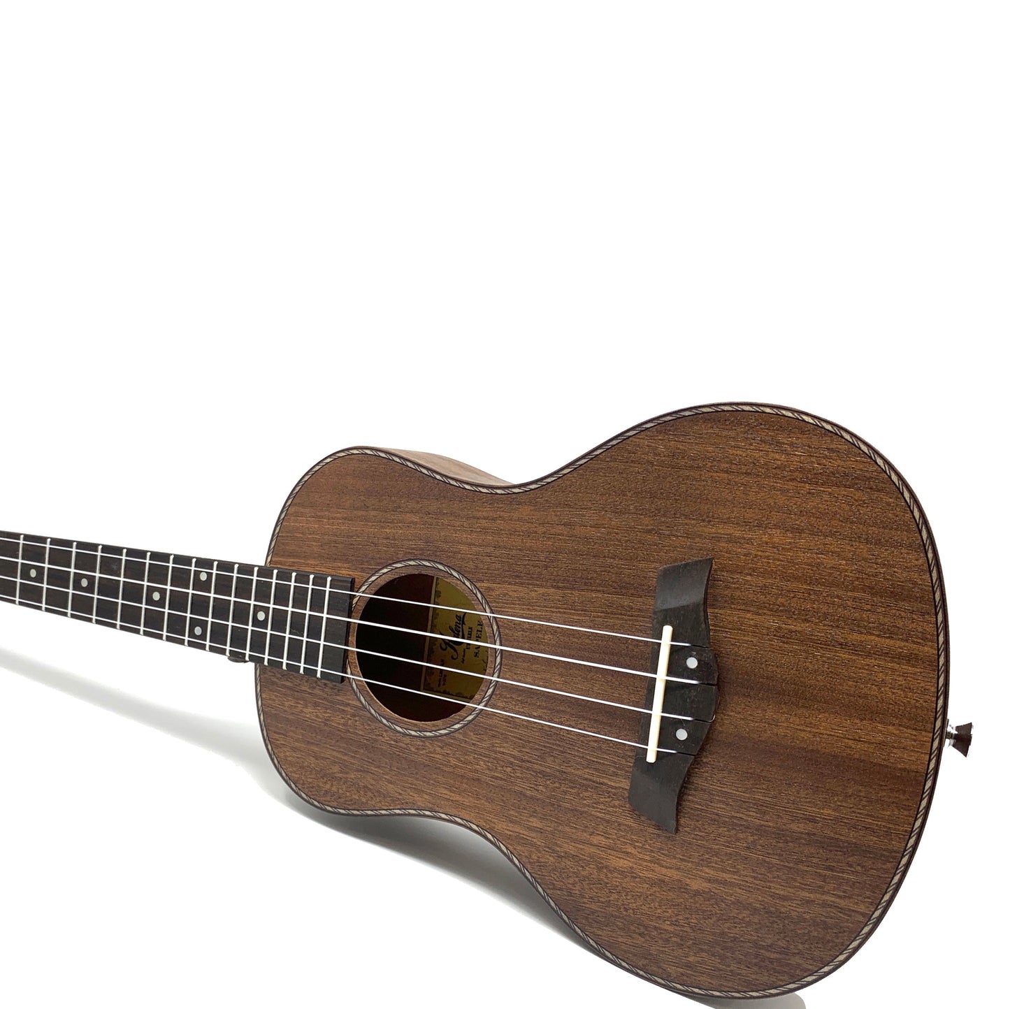 Kalena Left Handed Vintage Sapele Ukulele (Complete Set) - Kalena Instruments / 24" Concert