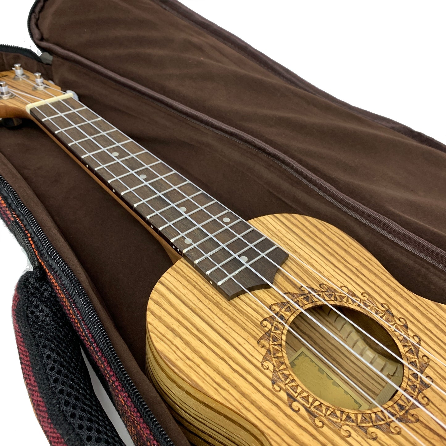 Kalena Jacquard Weave Concert Ukulele Gig Bag