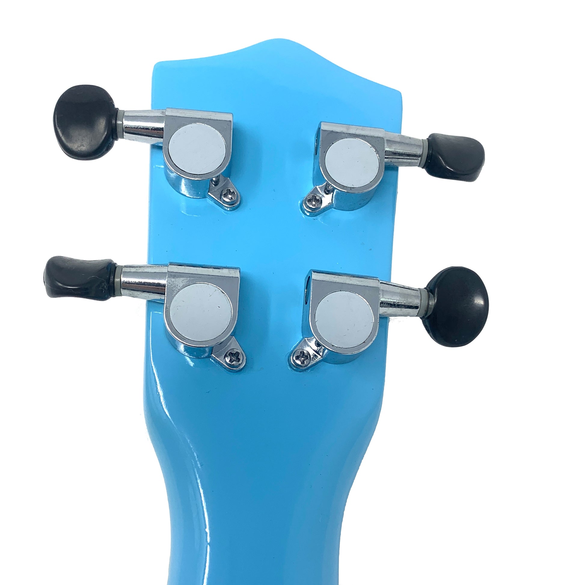 Kalena Keiki Basswood Top Soprano Ukulele Starter Set Plumeria Edition - Kalena Instruments / Blue Gloss