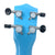 Kalena Keiki Basswood Top Soprano Ukulele Starter Set Plumeria Edition - Kalena Instruments / Blue Gloss
