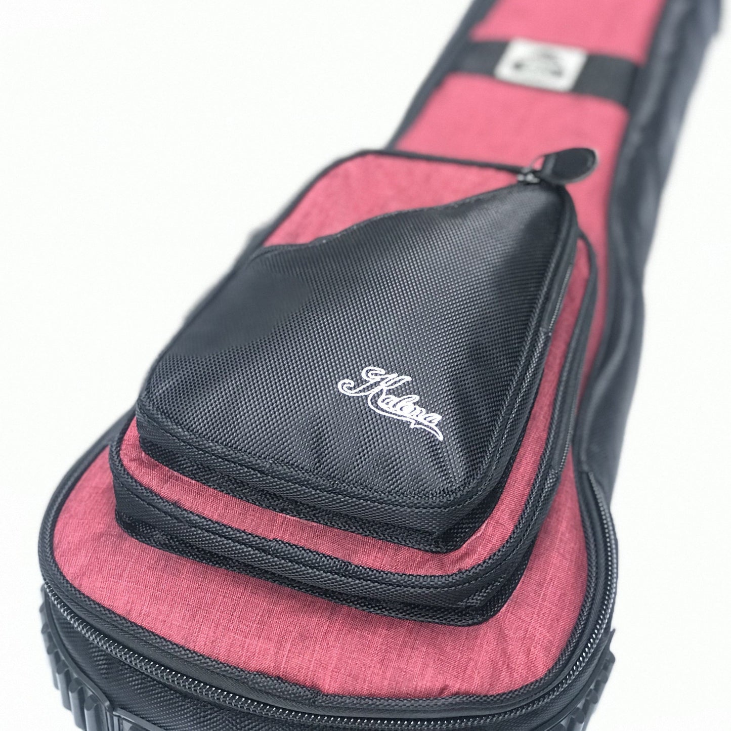 Kalena 360 Ukulele Gig Bag 1680d polyester & Canvas - Kalena Instruments / LavaRock Red