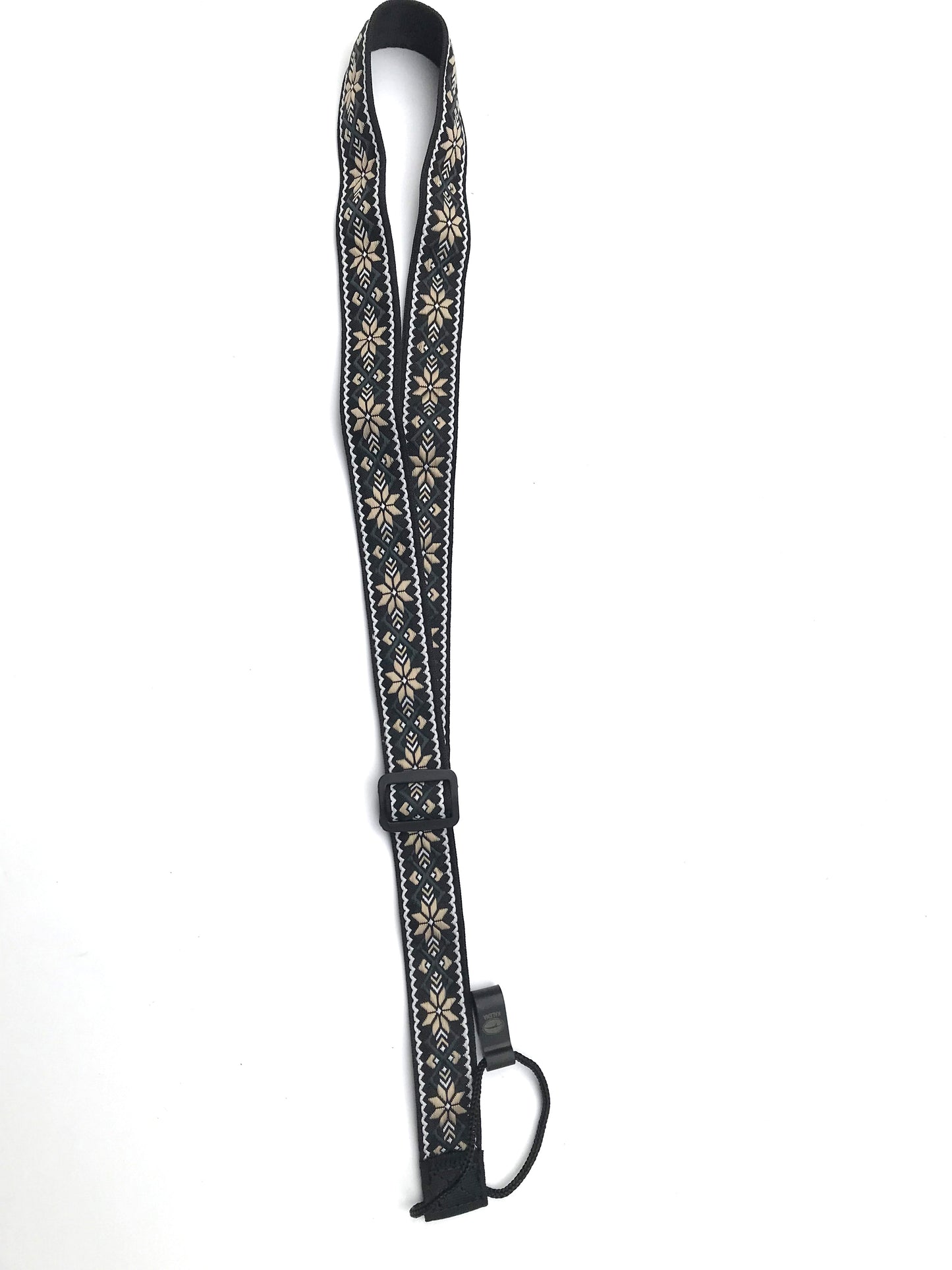 Kalena Ukulele Hook Strap Multi-leaf flower (jacquard+nylon) - Kalena Instruments