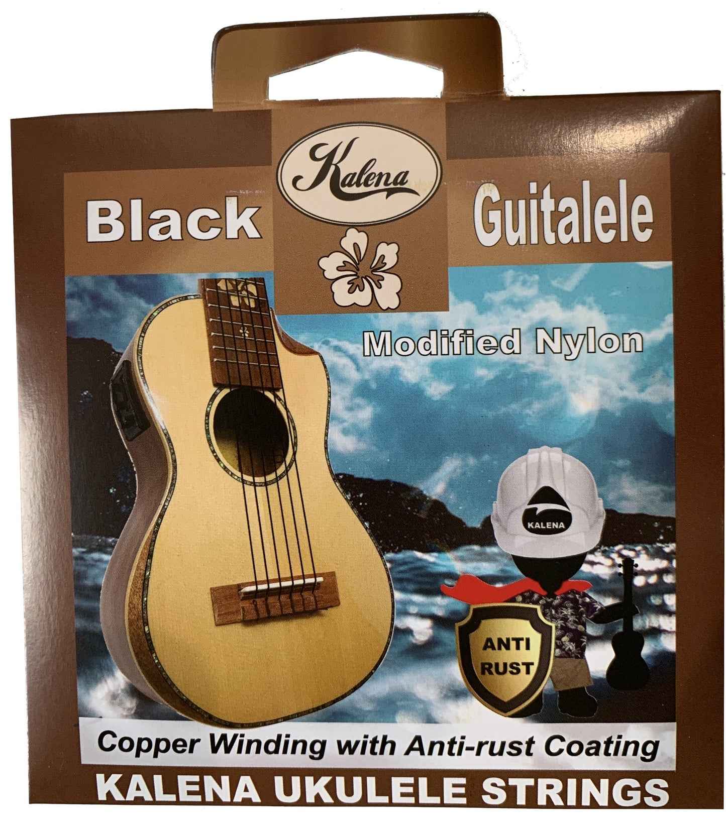 Kalena Black Guitalele Strings