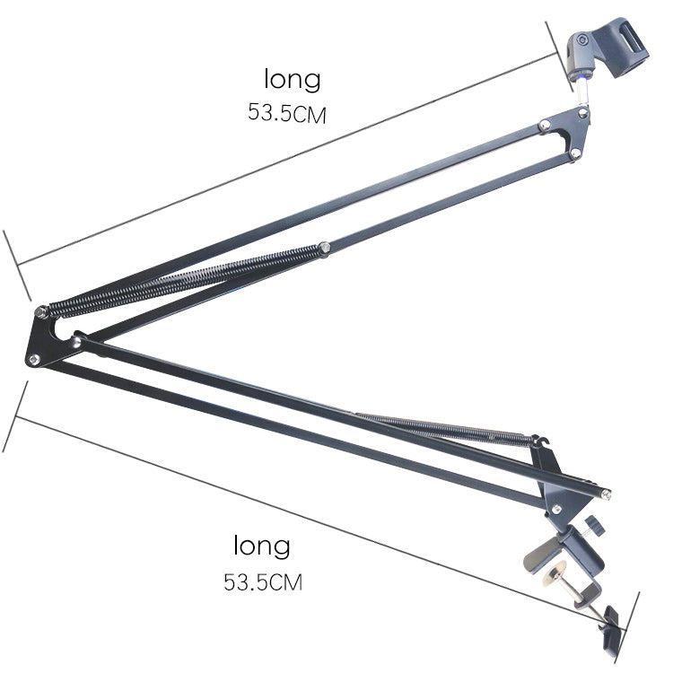 NB-39 pro full length desktop suspension mic stand with clamp