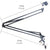 NB-39 pro full length desktop suspension mic stand with clamp