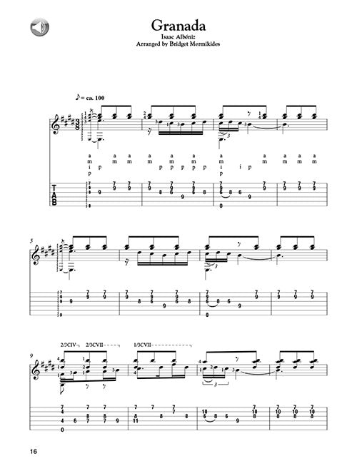 Classical Guitar Anthology Classical Masterpieces Arranged for Solo Guitar - Kalena