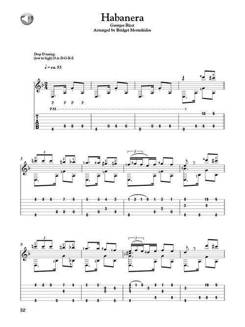 Classical Guitar Anthology Classical Masterpieces Arranged for Solo Guitar - Kalena