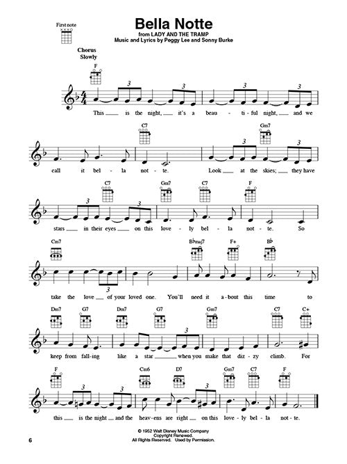 Disney Hits for Ukulele 23 Songs to Strum & Sing - Kalena