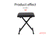 Kalena basic Piano Bench Q-90 X-Style Adjustable Padded Folding Keyboard Bench