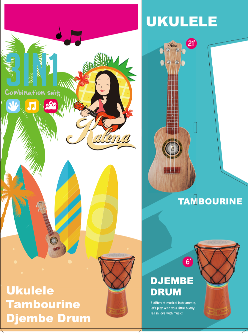 Kalena ABS-Trio weather-proof thermoplastic Instruments (all ages 3+) - Kalena Instruments