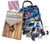 Kalena 17 key Solid Acacia Kalimba (hibiscus) with Gig Bag and Aluminum Stand